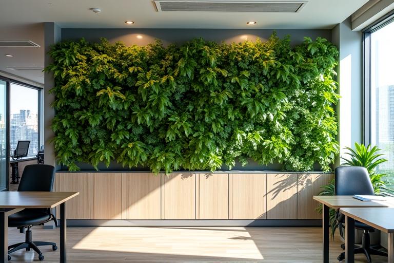 Green Living Wall for Office