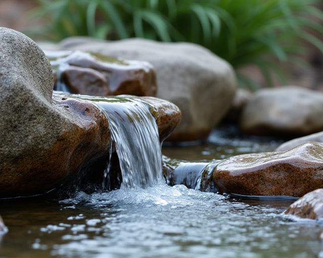 Natural Stone Water Features