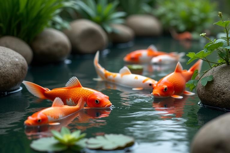 Therapeutic Koi Pond